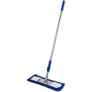 AMZO_CÂY CHỔI LAU SÀN NHÀ CÔNG NGHIỆP XOAY 360 ĐỘ SAN HÔ 45-60CM CHUYÊN DỤNG SIÊU SẠCH THÂN INOX BỀN CHẮC