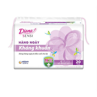 Băng vệ sinh Diana Sensi hàng ngày kháng khuẩn gói 20 miếng, 40 miếng _Ichimall