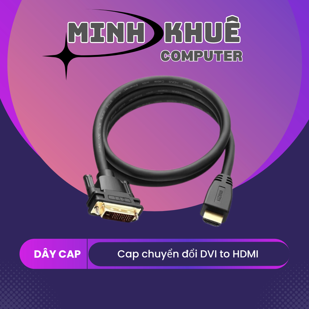 Dây HDMI to DVI, DVI to HDMI dây xịn mới. | Shopee Việt Nam