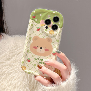 Ốp lưng TPU mềm Sóng Nổi gấu nâu cho iphone 6s/6splus/7/7plus/8/8plus/x/11/12/13/14/max/promax sk1701