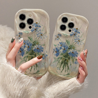 Ốp lưng TPU mềm Sóng Nổi hình hoa trừu tượng cho iphone 6s/6splus/7/7plus/8/8plus/x/11/12/13/14/max/promax sk1710