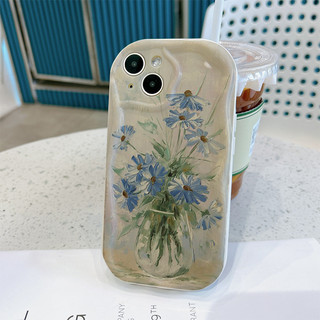Ốp lưng TPU mềm Sóng Nổi hình hoa trừu tượng cho iphone 6s/6splus/7/7plus/8/8plus/x/11/12/13/14/max/promax sk1710