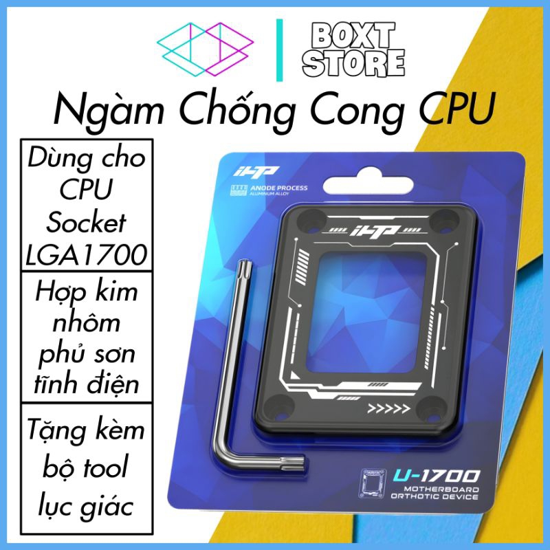 Khung Ngàm Chống Cong CPU Socket Intel 1700/1800 - Gông Chống Cong CPU ...