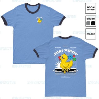Áo thun INFINITEE Fni24020, Thun 100% Cotton - form rộng Unisex.