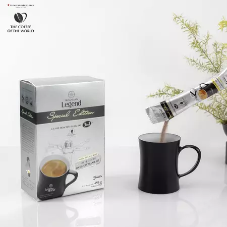 Trung Nguyên Legend - Cà phê sữa hoà tan rang xay 3in1 Special Edition - Hộp 18 gói x 25gr