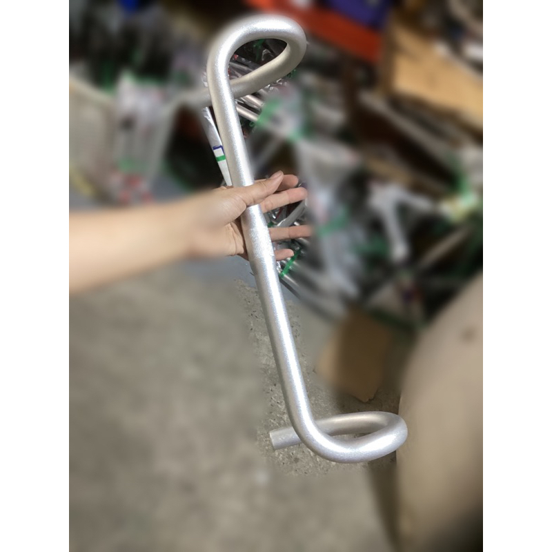 GHI ĐÔNG NHÔM 25.4 ĐEN-BẠC DÀNH CHO XE ĐẠP
