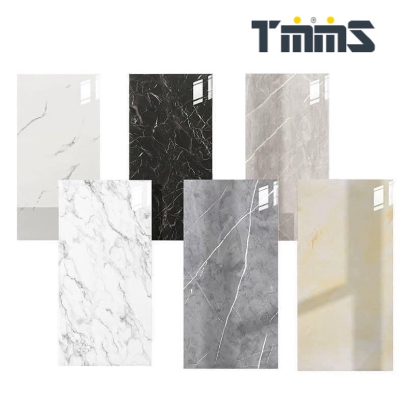 Tấm pvc dán tường , xốp pvc tráng nhôm, pvc vân đá KT 60x30cm | Shopee ...