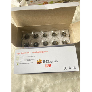 Combo 60 bóng xi nhan đèn phanh ô tô điện 12v/24v 21w trắng.