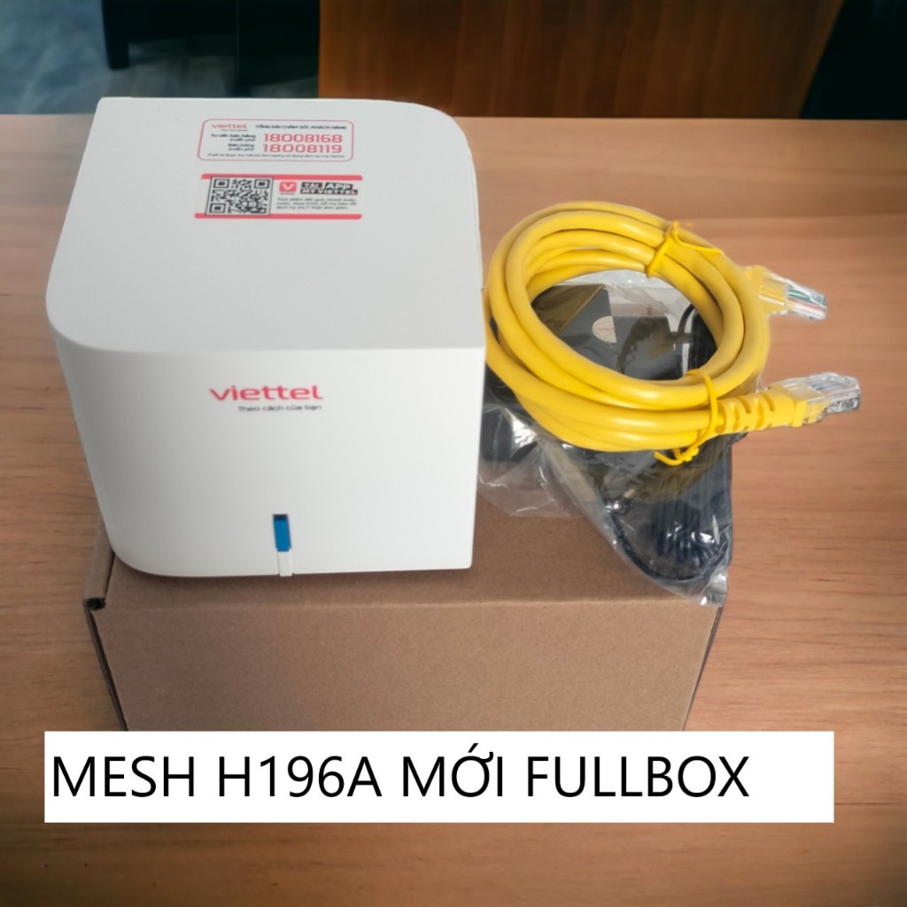 [Hỏa Tốc HCM] Mesh Wifi Viettel H196A [MỚI 100%] - Unlock - Sử dụng tất ...