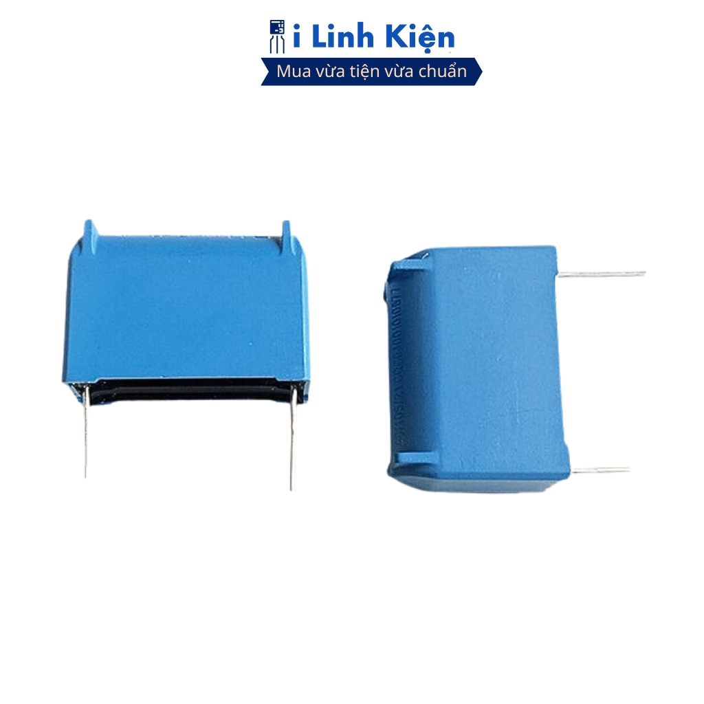 Tụ bếp từ 6uF 275VAC 400VDC đứng màu xanh chính hãng ilinhkien