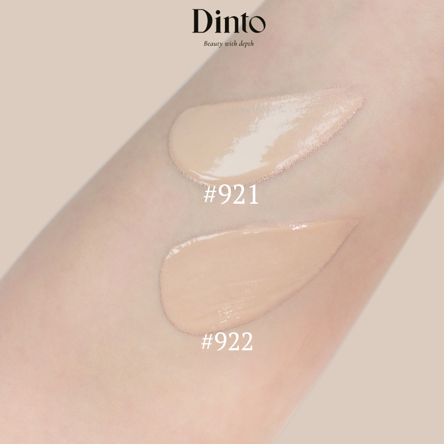 Kem Nền Màu Lì Kiềm Dầu Mịn Nhẹ Che Khuyết Điểm DINTO Wooncho Blur-Matte Foundation 2 Màu Thuần Chay
