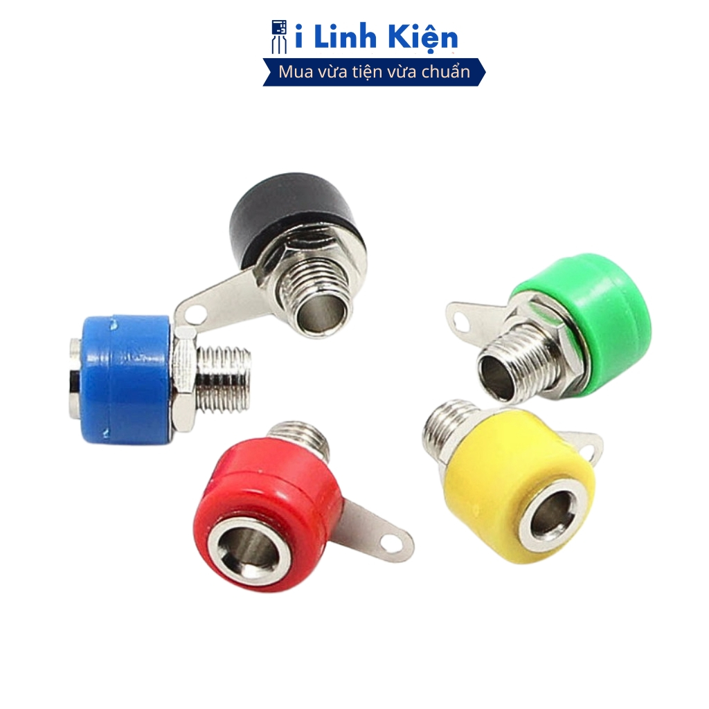 Jack bắp chuối cái 4mm JK-312 nhiều màu chính hãng ilinhkien