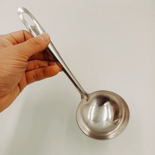 Vá Canh, Muôi Lẩu Inox Cỡ Vừa (S7)