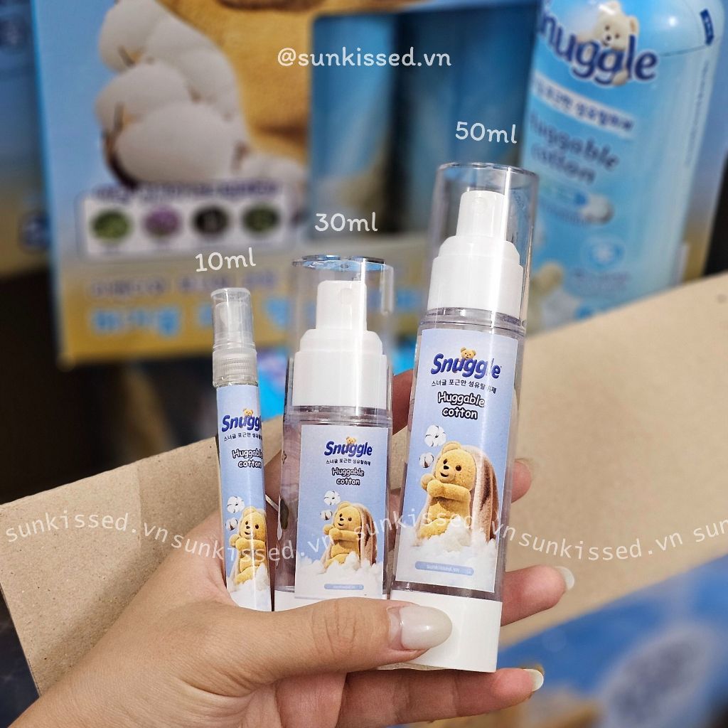 Xịt thơm quần áo Snuggle Nội địa Hàn Quốc 6 Mùi hương - Xịt thơm số 1 Hàn Quốc 🇰🇷