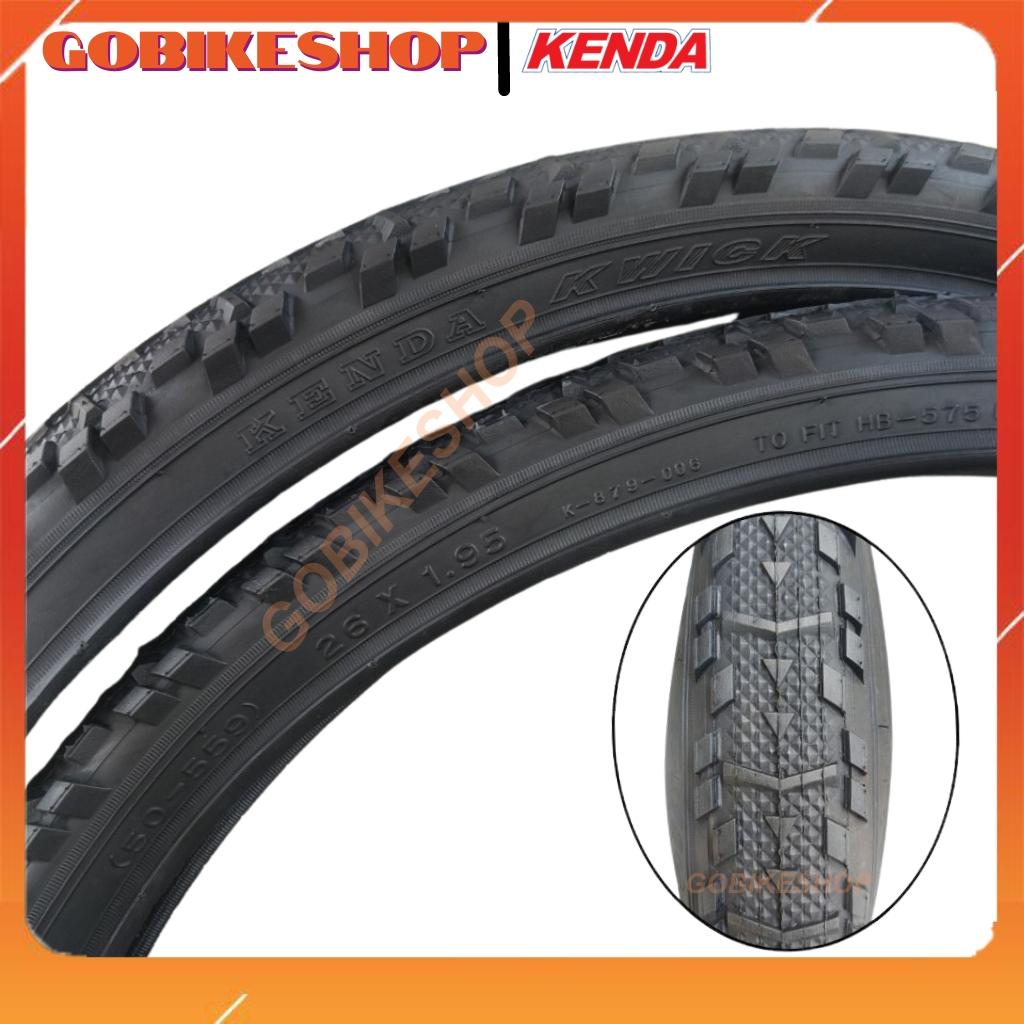 Vỏ Xe Đạp Địa Hình 26x1.95 Kenda. Lốp Xe Đạp Leo Núi 26x1.95, Săm Kenda ...