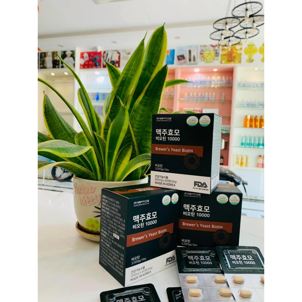 VIÊN UỐNG MỌC TÓC CHỐNG RỤNG TÓC BIOTIN SEJONG BIOPHARM | Shopee Việt Nam