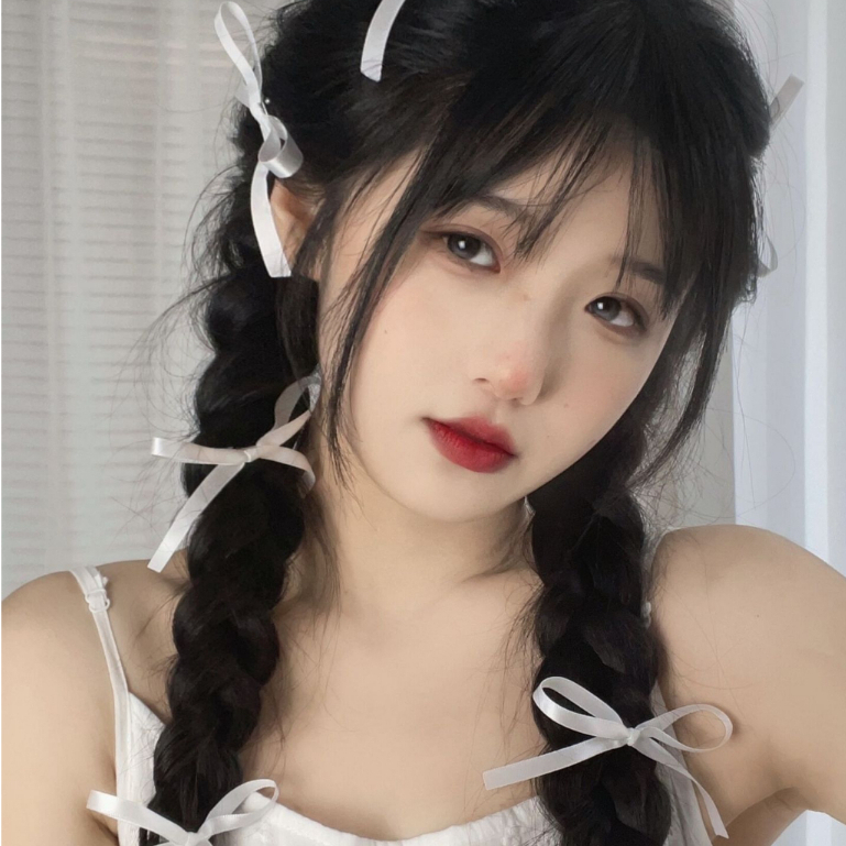 Kẹp Tóc Nơ Ruy Băng Tiểu Thư Design By 3B Dễ Thương Cho Nữ Yuuki