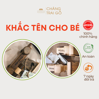 Khắc Tên Sản Phẩm Trên Đồ Chơi Gỗ Không Phai Chữ Lưu Giữ Kỷ Niệm Lâu Dài In laser Hiện Đại Chính Hãng Chàng Trai Gỗ