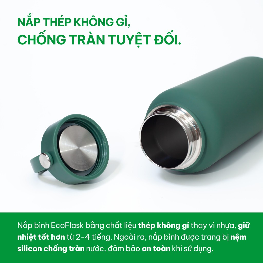 Ảnh Bình giữ nhiệt EcoFlask 1000ml hàng ngày cao cấp chính hãng - Bảo hành 3 năm 3