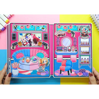 Đồ chơi Ngôi nhà cô bé Haley Queen cá tính - búp bê giấy