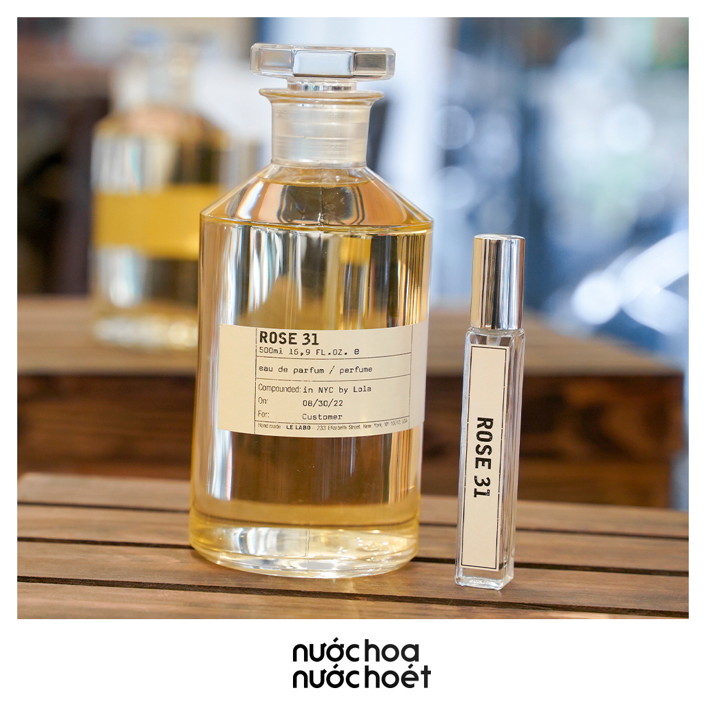 [ Mẫu Thử ] Nước Hoa Rose 31 10ml | Shopee Việt Nam