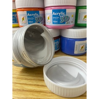 Màu vẽ Acrylic 3D Colormate hũ 100ml - COLORMATE