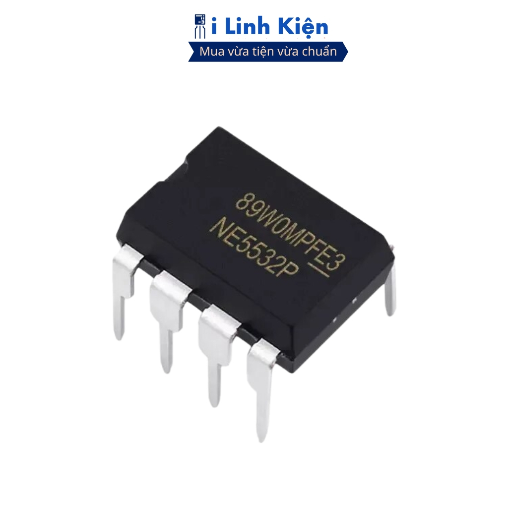 IC NE5532P DIP-8 chính hãng TI chất lượng cao ilinhkien