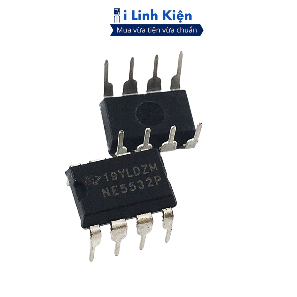 IC NE5532P DIP-8 chính hãng TI chất lượng cao ilinhkien
