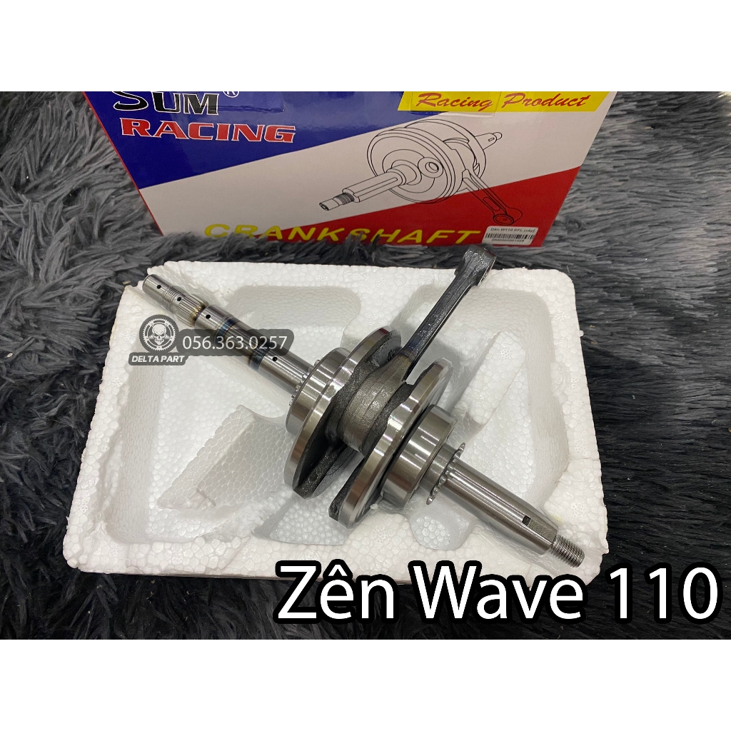 Dên trục khủy biên Dream Wave 110 chính hãng SUM RACING & Fasstek má 96 ...