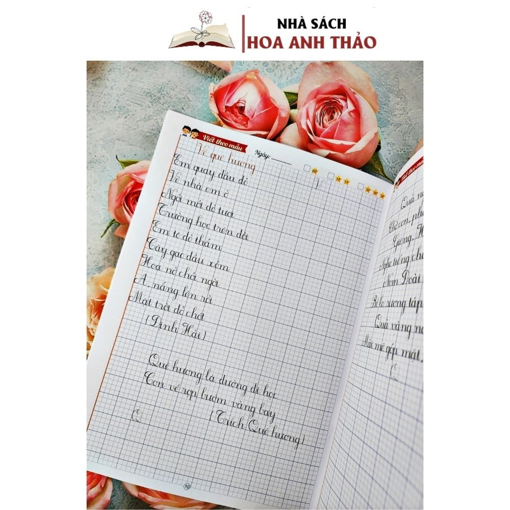 Ảnh Sách - Vở Ô Li Rèn Chữ Đẹp Mẫu Chữ Đứng Viết Theo Bài Dành Cho Học Sinh Tiểu Học Và Người Yêu Chữ 3
