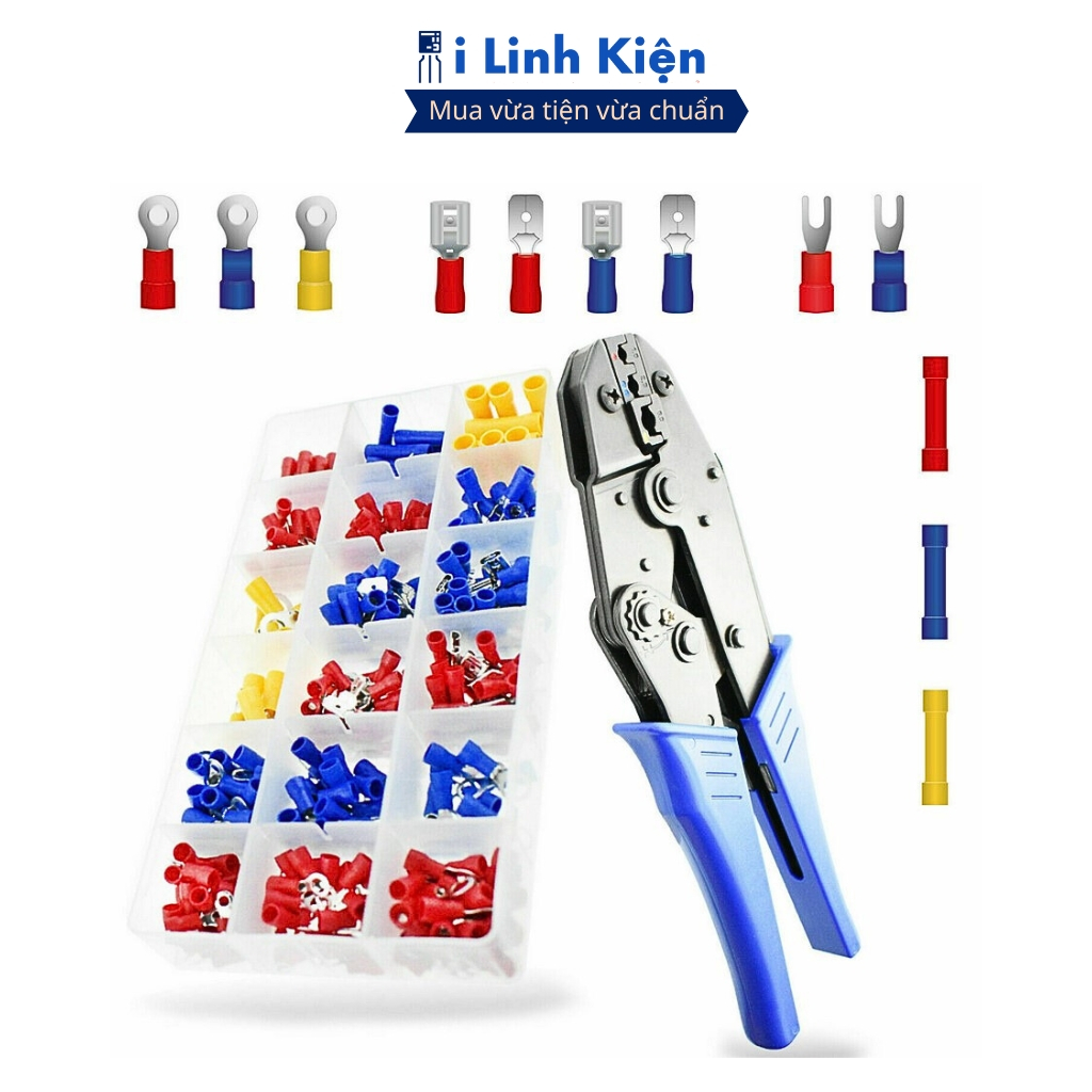 Đầu bấm cos hộp 280pcs chính hãng ilinhkien