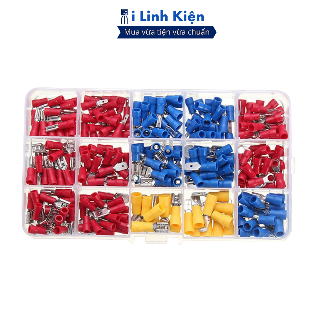 Đầu bấm cos hộp 280pcs chính hãng ilinhkien