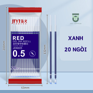 COMBO SET 20 NGÒI BÚT BÚT XANH-ĐEN-ĐỎ 0.5MM  NÉT CHỮ ÊM ĐẸP