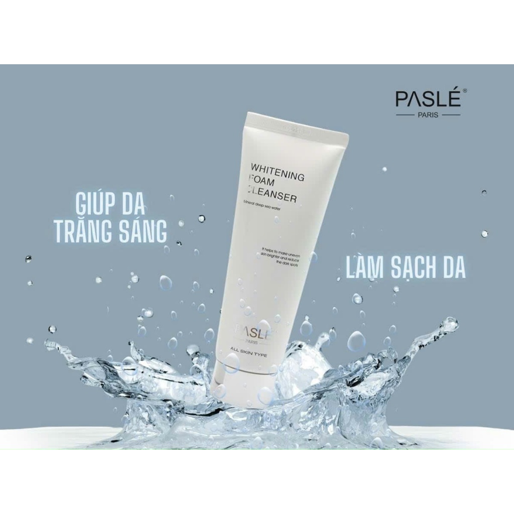 Ảnh Sữa rửa mặt làm trắng da Pasle Whitening Foam Cleanser 120ml 1