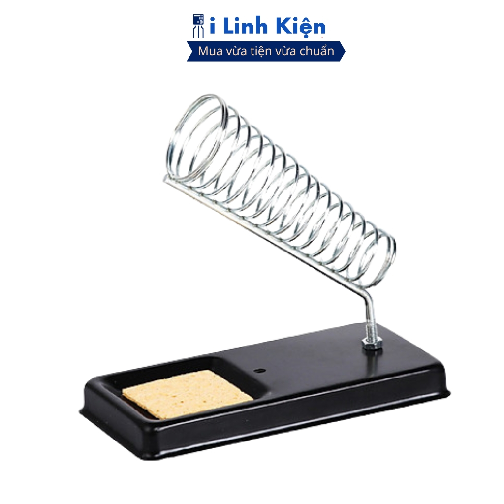 Giá đỡ mỏ hàn thiếc, đế gác kệ gác tay hàn lò xo cách nhiệt tốt tiện lợi ilinhkien
