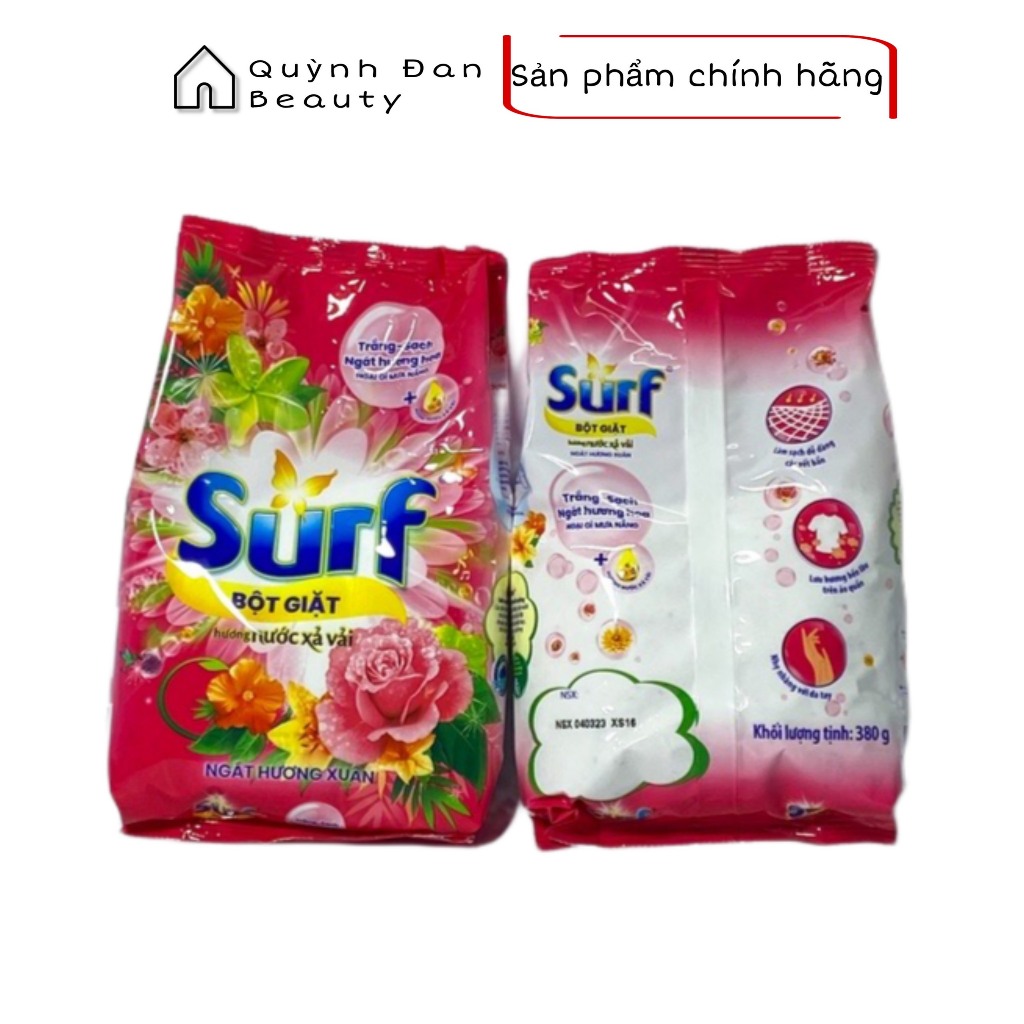 Bột Giặt Surf Ngát Hương Xuân 380g