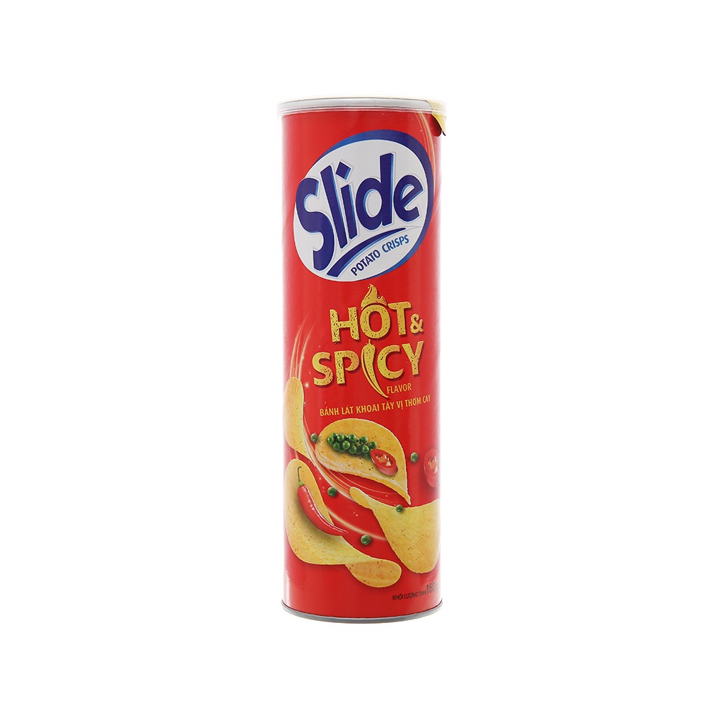 Snack Khoai Tây Slide Thơm Cay (Lon 150g) | Shopee Việt Nam
