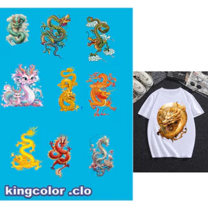 Hình ủi nhiệt-hình rồng con may mắn ủi áo-ủi trực tiếp tại nhà bằng bàn ủi-Gía khuyến mãi-theo yêu cầu inbox shop