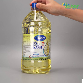 Dầu đậu nành Simply 2L tốt cho tim mạch, không sợ chất béo