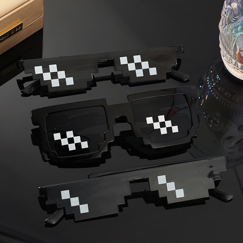 Kính Thug Life 6 Chấm Nhiều Màu-Kính Minecraft Thời Trang Nữ Nam Cá ...