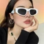 Mắt kính râm mát nữ nam,kính mắt chống tia UV phong cách Hàn Quốc Hottrend siêu ngầu cá tính đẹp giá rẻ ABICA 298