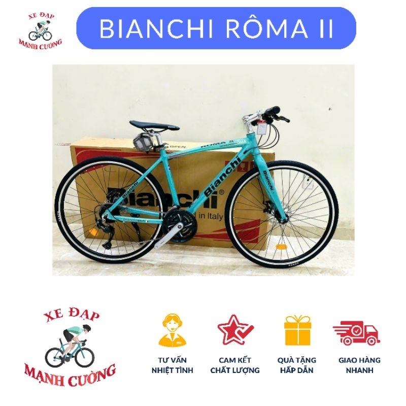 🔆XE ĐẠP HIỆU BIANCHI ROMA II - YTALIA ROMA SAI 48 | Shopee Việt Nam