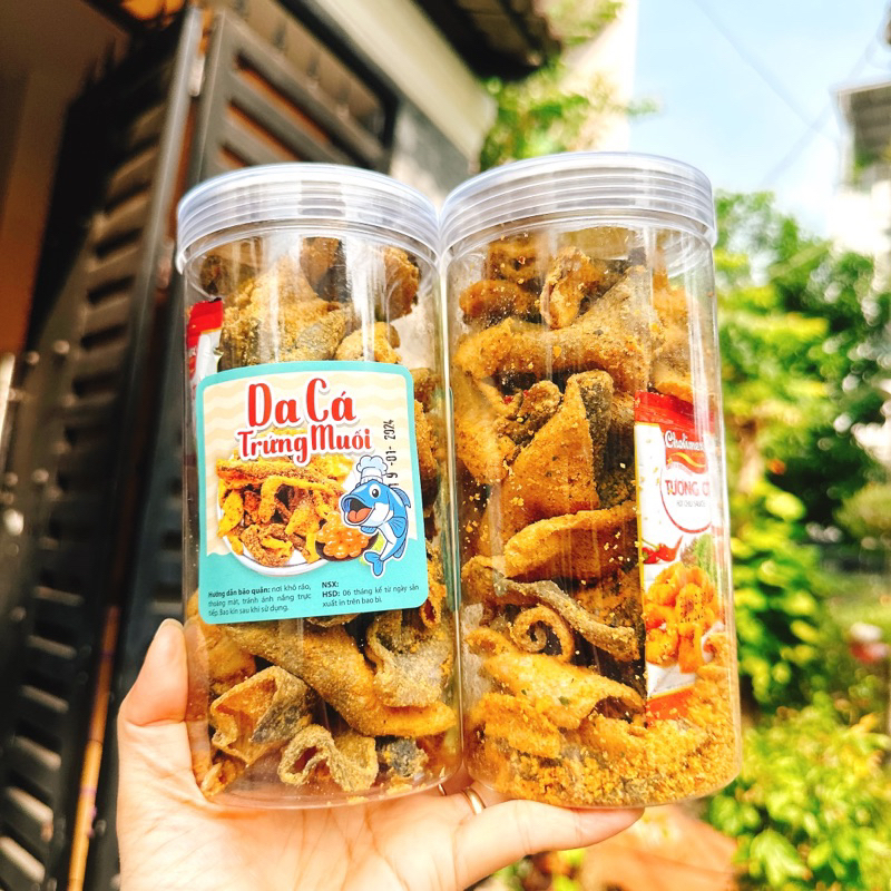 Da Cá Lắc Trứng Muối loại 1 Ngon- hộp 230gr