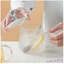 Ly thủy tinh nắp gấu chịu nhiệt độ cao, dung tích 260ml, kèm muỗng siêu tiện dụng