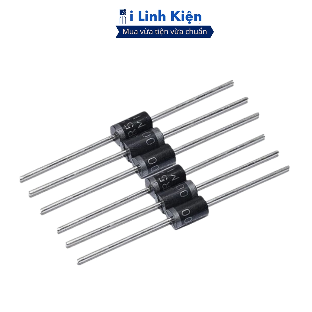 [Combo 10] SR5100 Diode Schottky 5A 100V DO-27 chính hãng đóng dây ilinhkien
