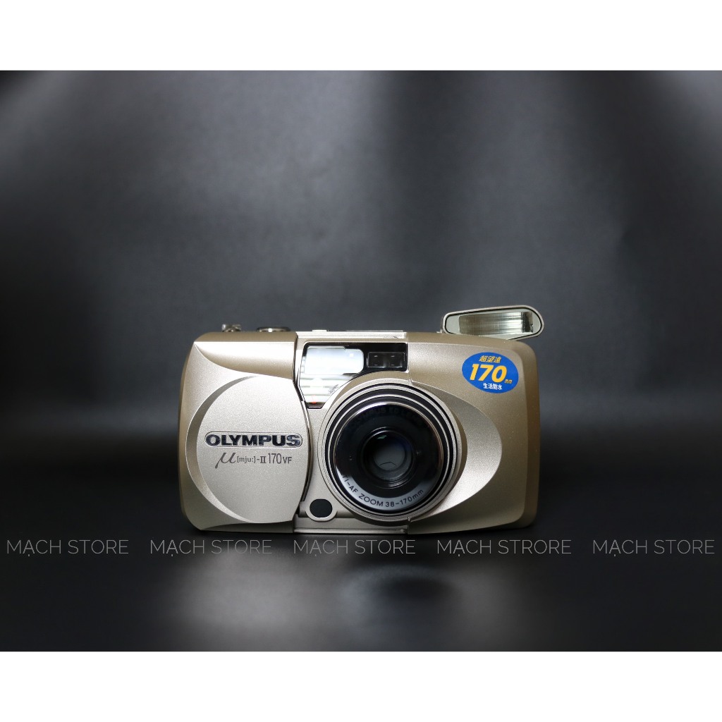 OLYMPUS μ Ⅱ 170 VF動作品 OLYMPUS μ-Ⅱ 170 VF コンパクトフィルムカメラ 美品 動作確認済