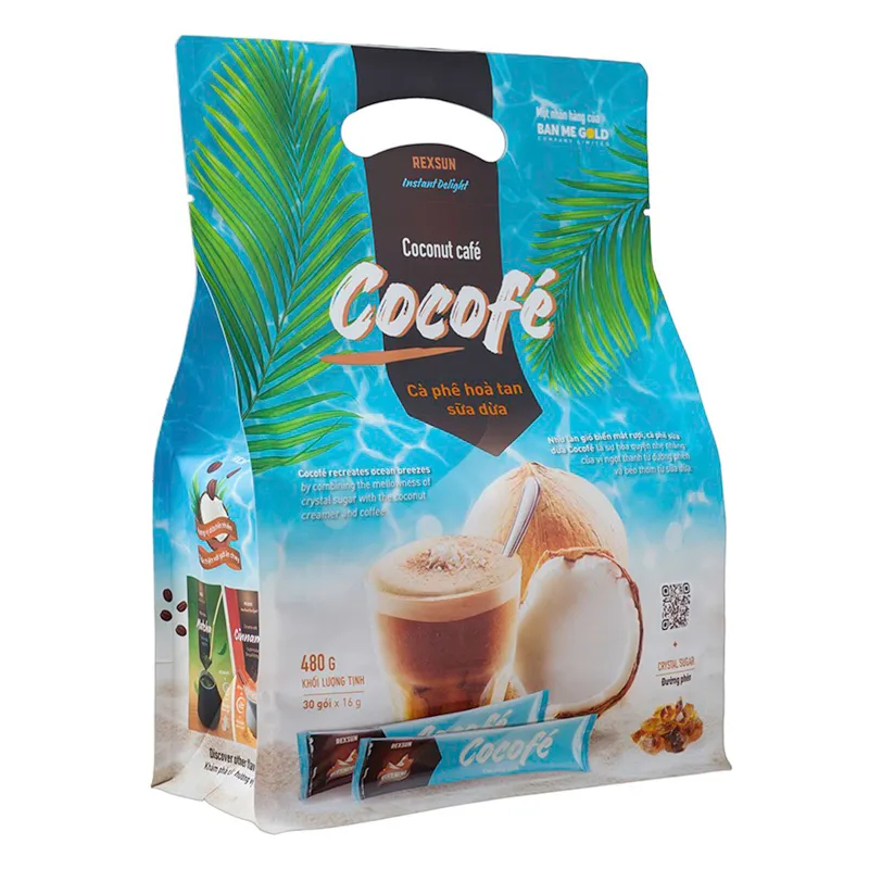 Cà Phê Sữa Dừa Cocofe 16g x 30 Gói | Shopee Việt Nam