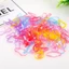 Chun buộc tóc siêu dai nhiều màu sắc bản nhỏ - túi 10g