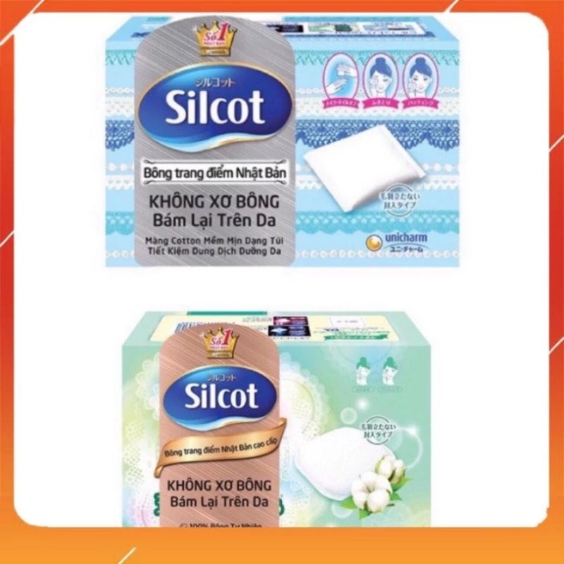 Bông tẩy trang Silcot hộp 82/66 miếng | Shopee Việt Nam