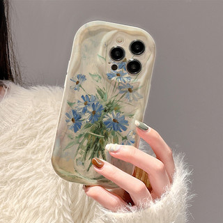Ốp lưng TPU mềm Sóng Nổi hình hoa trừu tượng cho iphone 6s/6splus/7/7plus/8/8plus/x/11/12/13/14/max/promax sk1710